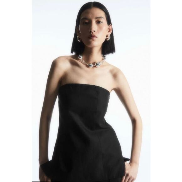 COS Tops - COS Bandeau Corset Top Linen Blend Classic Women's 2